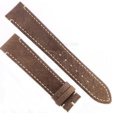 Longines Leather Strap Brown Matt Trim Clear 20/18 MM L2.816.4 Big Eye