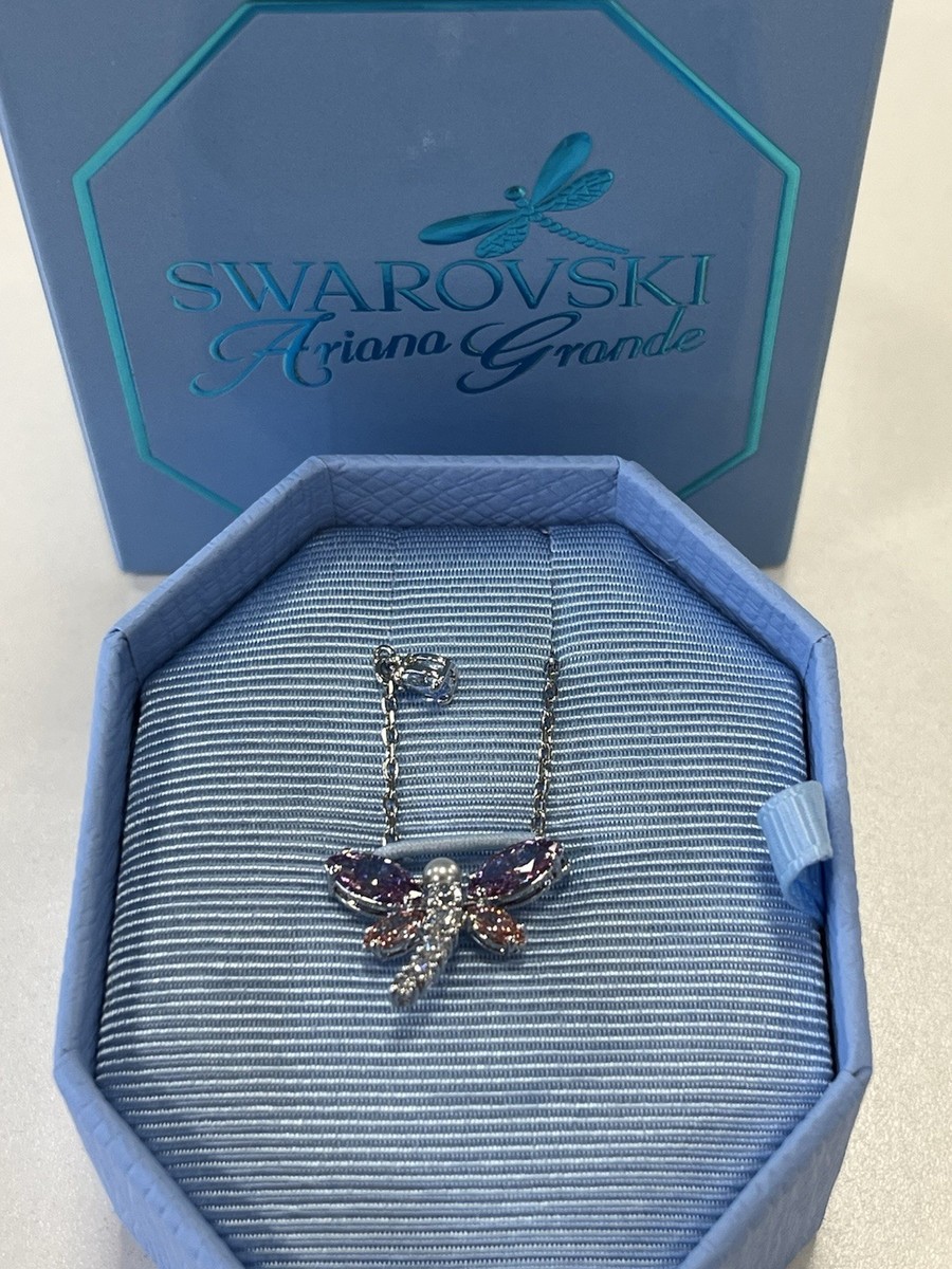 Swarovski Ariana Grande x Pendant Dragonfly, Multicolored,Rhodium