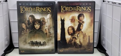 Lord of the Rings 2-Movie DVD Set Fellowship of the Ring & Two Towers Tested