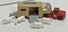 Vintage Lesney Matchbox King Size K-18 Articulated Horse Van w/ 4 Horses