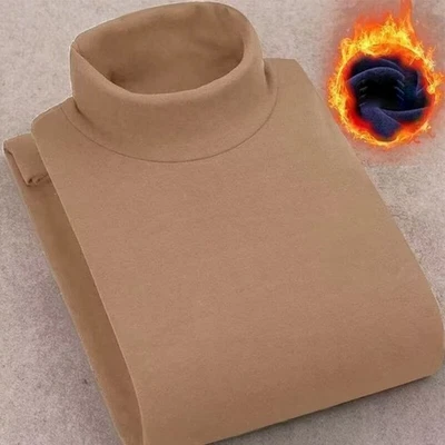 Men's Casual Elasticity Turtleneck with Long Sleeves Perfect Layering Piece - Image 1 of 4