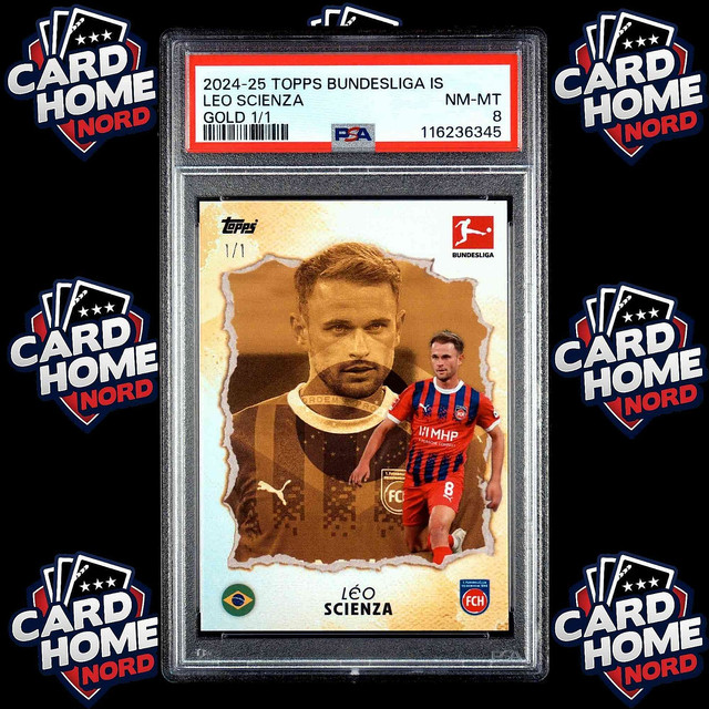 Leo Scienza 1/1 Gold PSA - 2024-25 TOPPS International Stars Bundesliga