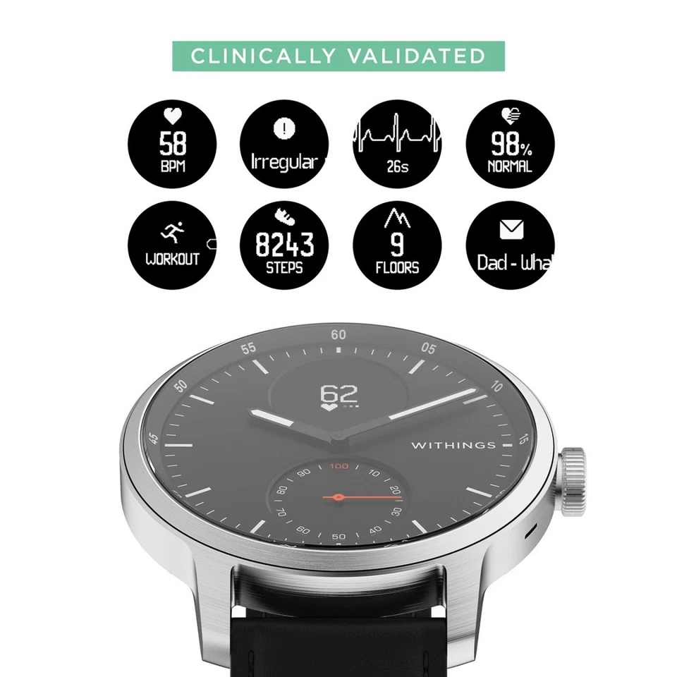 Withings ScanWatch Hybrid, Foto 3 von 5