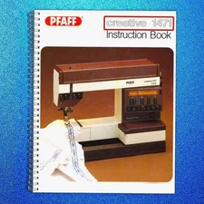 PFAFF Creative 1471 Sewing Machine User Manual COLOR - FULL UNABRIDGED 187 PAGES