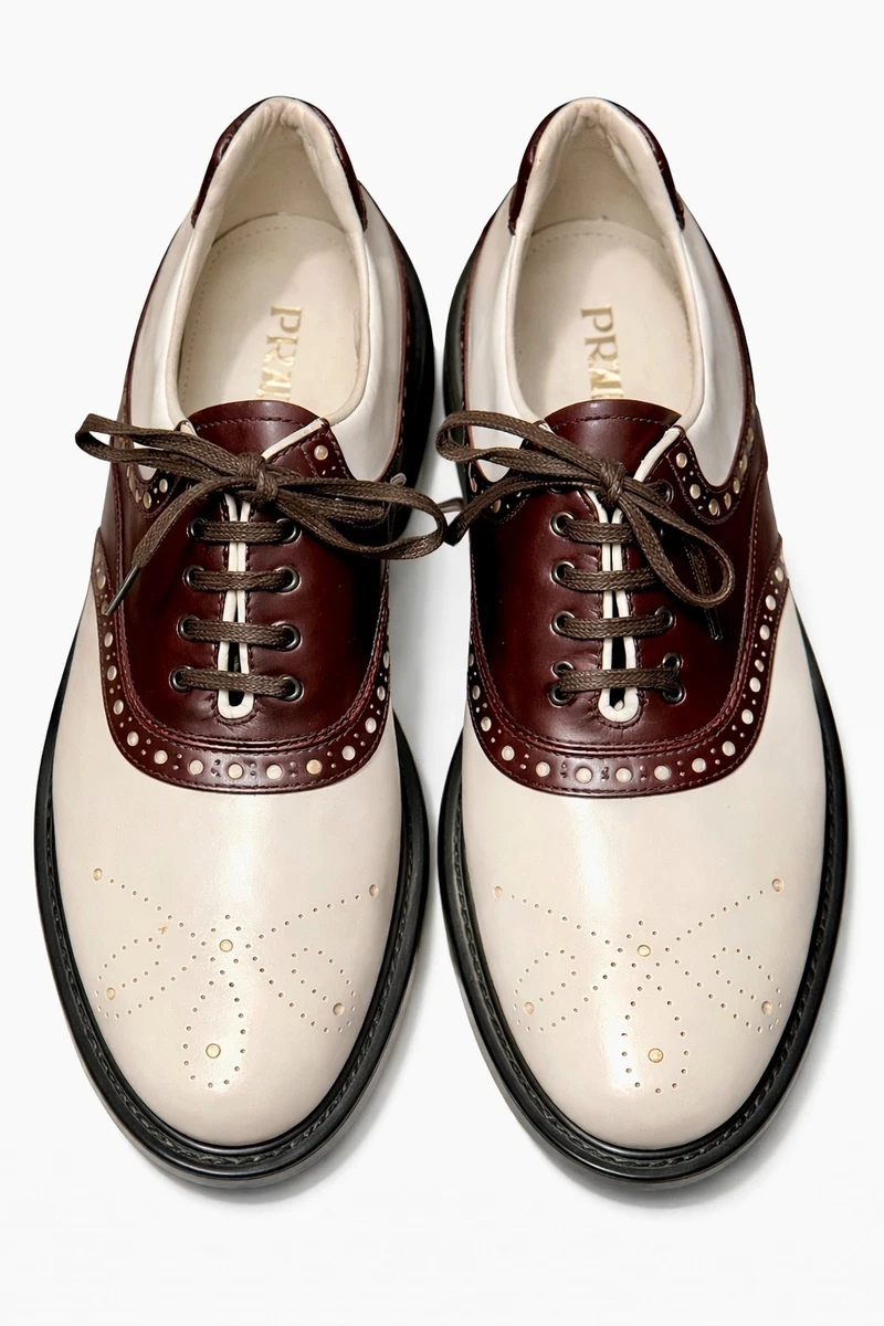 PRADA Wing Tip-Men's Dress Shoes for sale | eBay