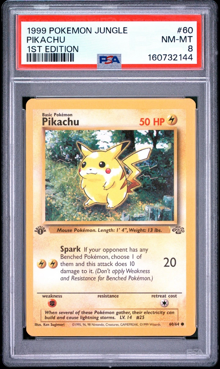 Pikachu Pokémon TCG Professional Sports Authenticator (PSA