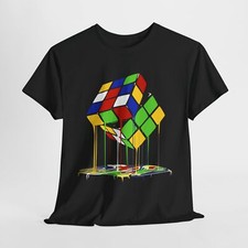 RUBIC CUBE MAGICO CUBE RUBIX FUN GRAPIC T SHIRT Unisex Heavy Cotton Tee