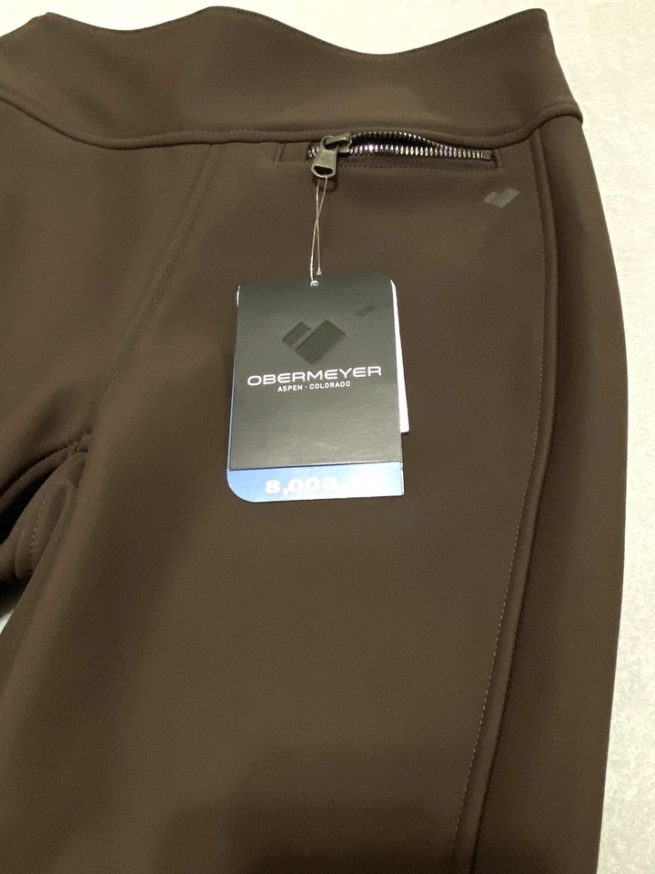 Obermeyer женщин Jinks ITB мягкая подкладка брюки лыж кожи коричневый размер 6 новый с Ярлыками! - Изображение 2 из 4