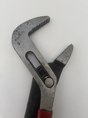12” Mac Tools Slip Joint Adjustable Pipe Wrench Pliers Classic Red P12TGA USA - Picture 7 of 10