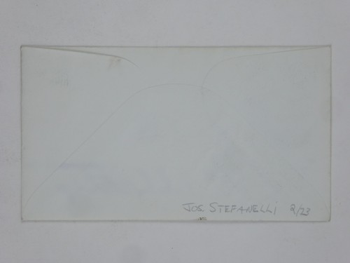Joseph Joe Stefanelli Signed 1967 First Day Cover FDC Honoring John Copley - Picture 2 of 2