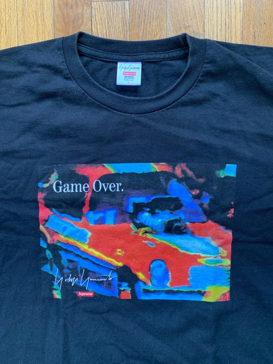 Supreme Yohji Yamamoto Game Over Tee Black Large FW20 | eBay