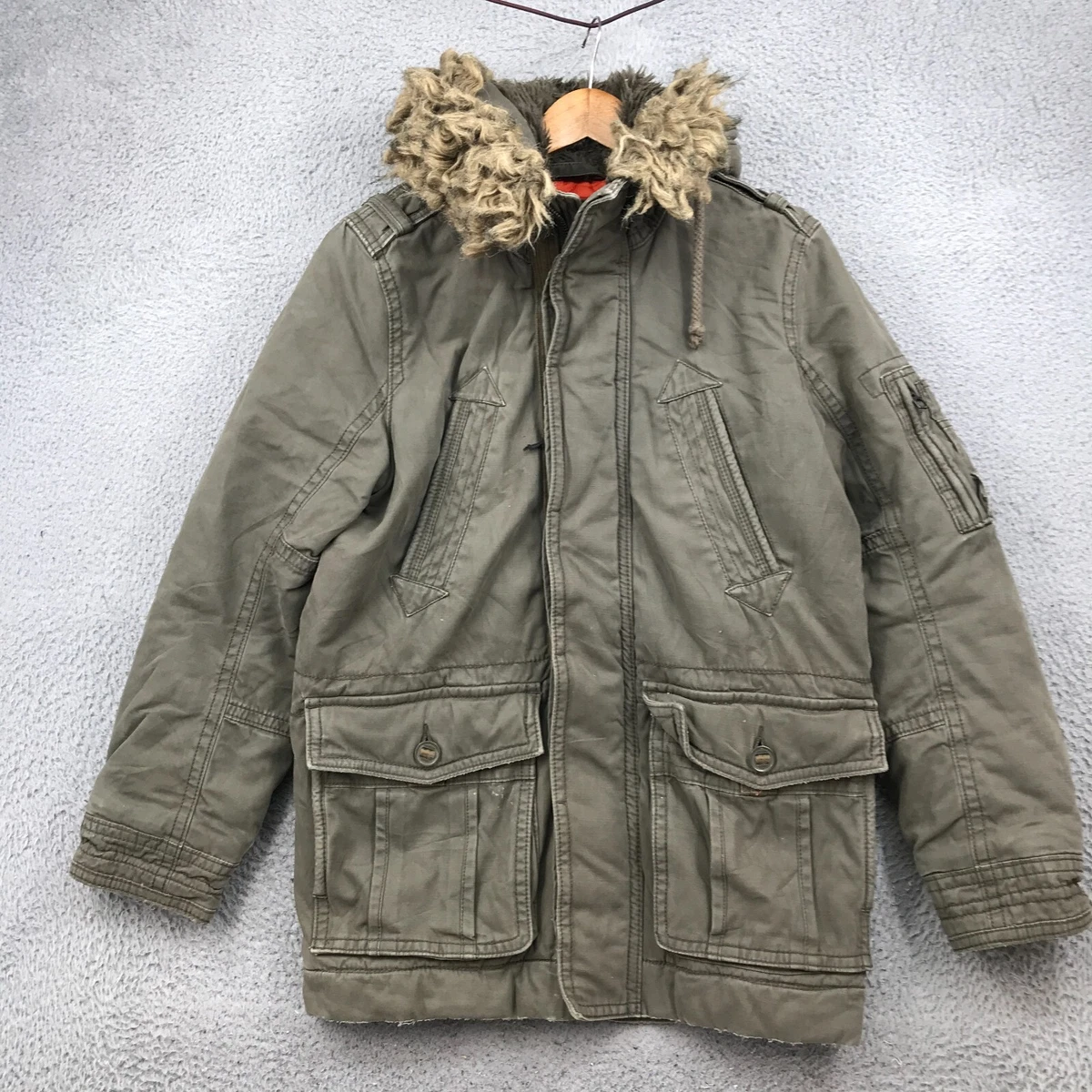 Zip parka best sale