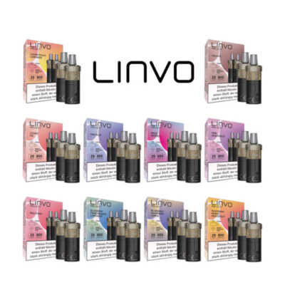 Linvo - Pod Lite Plus Cartridge (2 Stück pro Packung) - Prefilled Pods