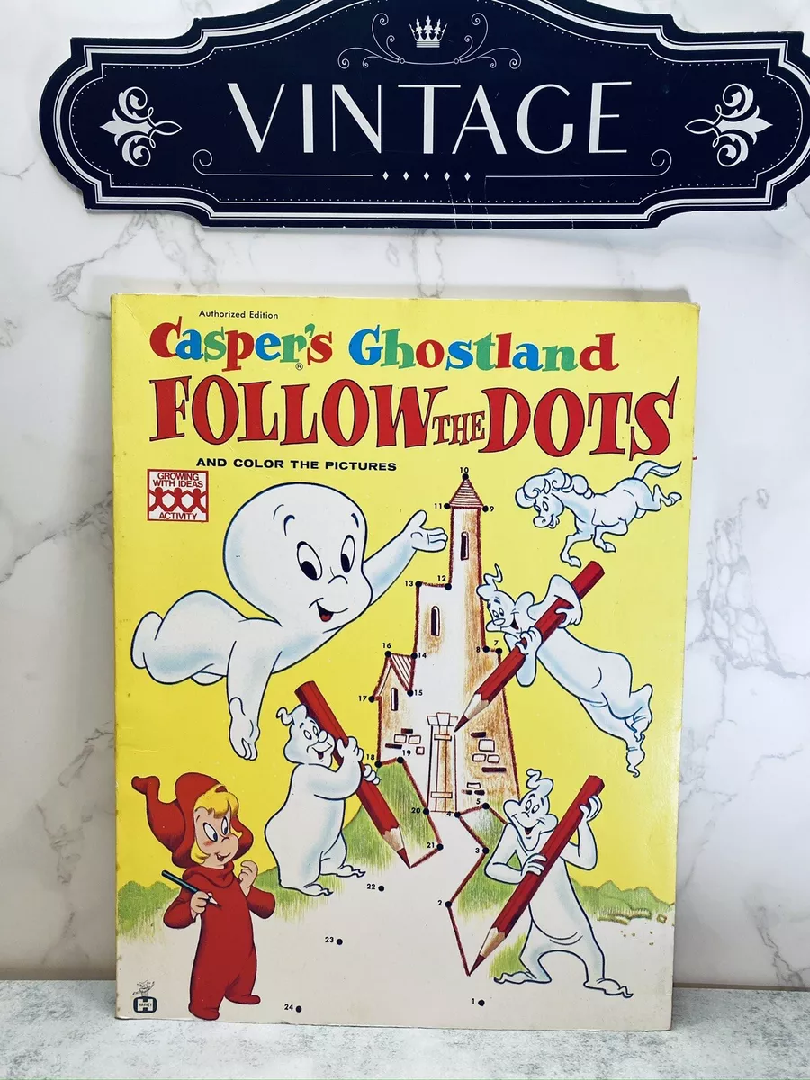 Casper The Friendly Ghost In Ghostland Vintage Childrens Book 1965 (O) AS IS