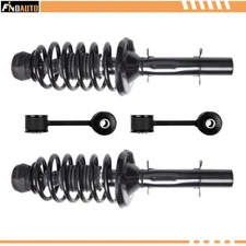Front Struts & Sway Bar End Links For VW Beetle 01-10 Jetta Golf 01-05 Complete