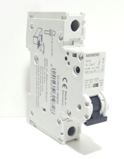 SIEMENS 5SJ4101-8HG40  1-pole, D, 1A Miniature circuit breaker 240 V 14kA,