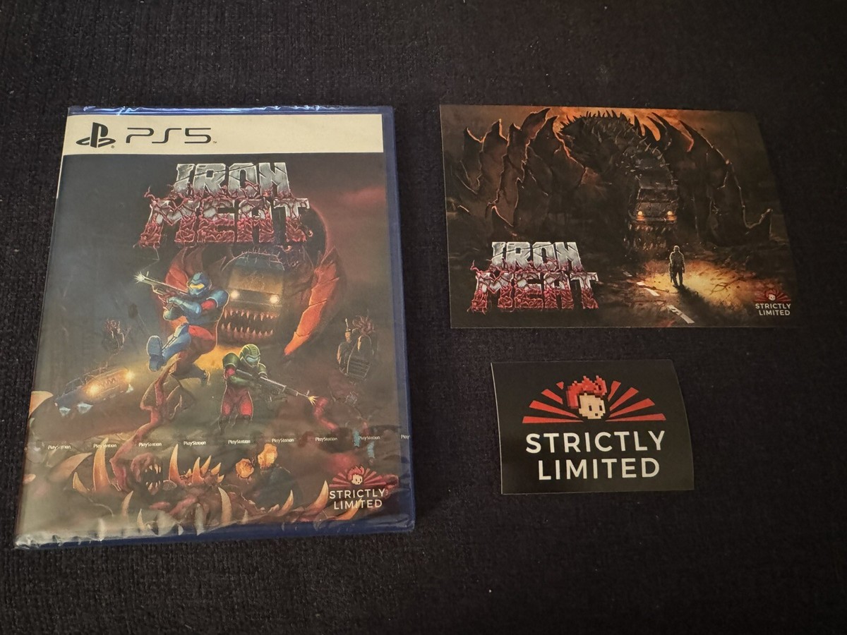 Iron Meat (PS5) - Strictly Limited Games - VERY RARE - LRG W Post