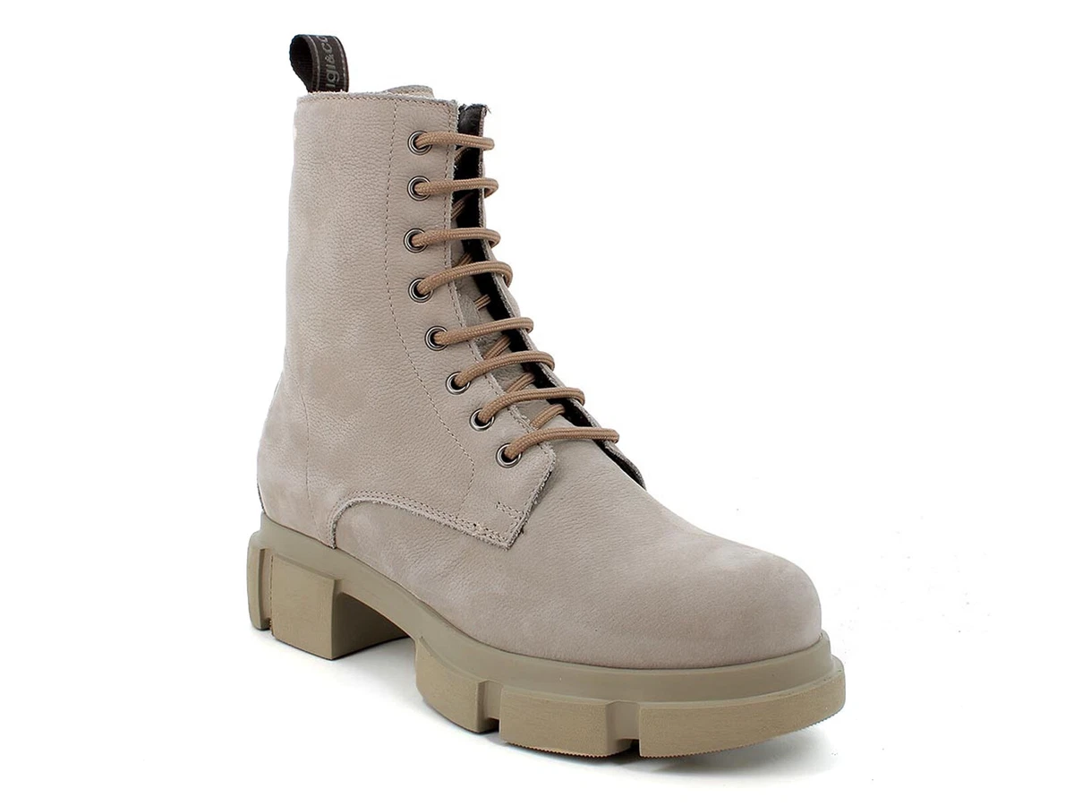 IGI CO SCARPE STIVALETTI ANFIBI DONNA INVERNO 2684611 VELAR PIETRA