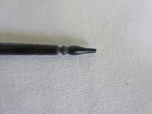 RARO CIERVO de bronce francés de finales del siglo XIX con pozo de tinta de flecha, 2 pozos de tinta de vidrio y bolígrafo - Imagen 17 de 19