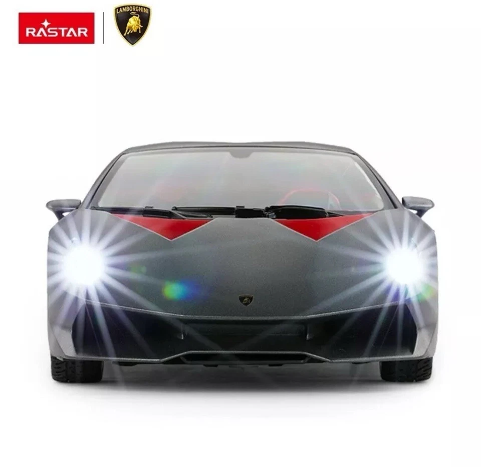1/14 Rastar Lamborghini Sesto Elemento RC Car Grey - Image 3 of 4
