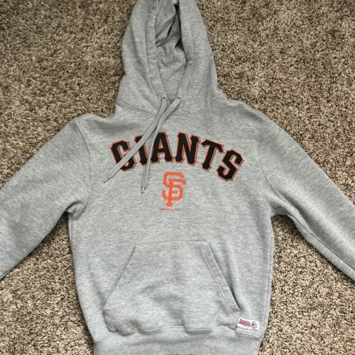 San Francisco Giants Hoodie Womens Small Gray  Sweatshirt MLB - Afbeelding 1 van 6