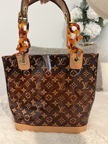 Louis Vuitton Cabals Amber Pm Monogram Vinyl AUTHENTIC