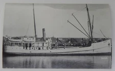 Steamship Steamer CENTRALIA real photo postcard RPPC
