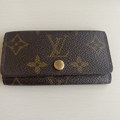 Louis Vuitton Key Case Monogram Multicle 4 PVC from Japan | eBay