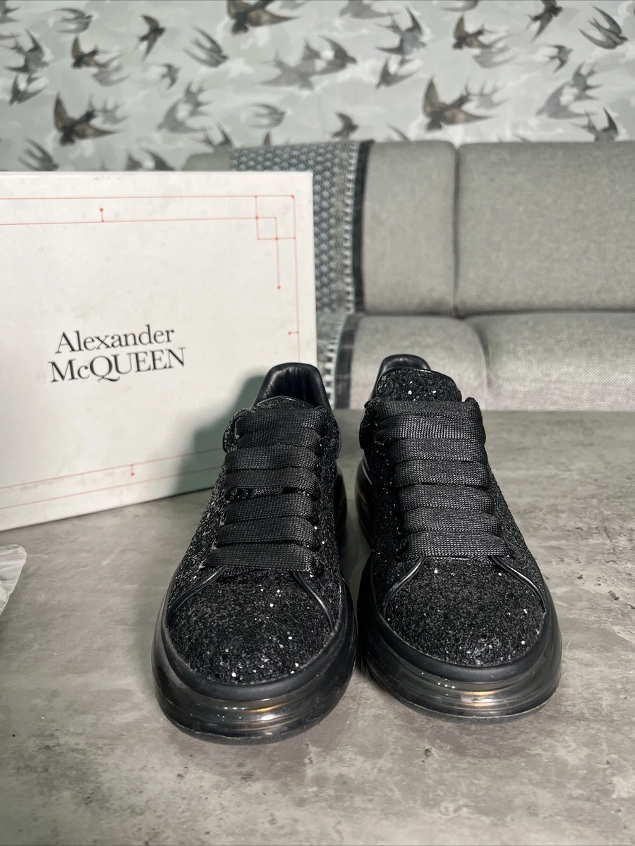 Alexander mcqueen sales trainers womens glitter