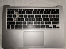 MacBook Air 13  A1466 2013-2017 Keyboard Top Case Trackpad No Battery Silver