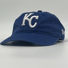 Kansas City Royals Youth Hat - New Era 9Twenty Child StrapBack Baseball Cap EUC