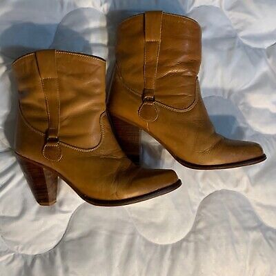 The Wild Pair Womens Cowgirl Leather boots Size 5.5 B | eBay display picture 1