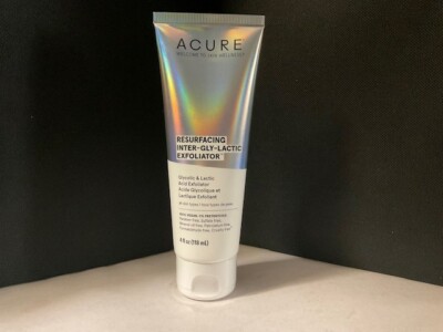 Acure Resurfacing, Inter-Gly-Lactic Exfoliator, 4 fl oz (118 ml)