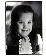 1972 Press Photo Joanna Carron St. Clair Shores - dfpb93535