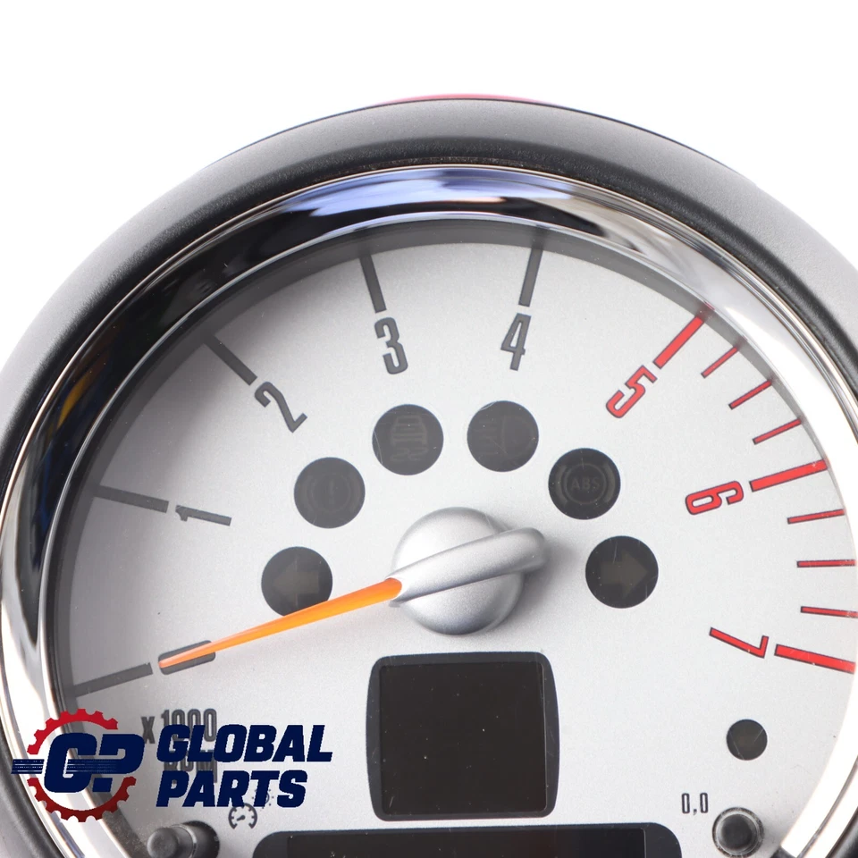 Mini R60 Tachimetro Contagiri Orologio Cromo 9243878 - Immagine 3 di 4