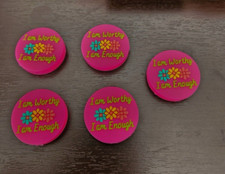 5pcs silicone focal beads for beaded pens