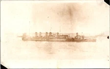 RPPC VTG Postcard~Ship In Harbor~unposted~undivided Back~ Circa 1900~KC3