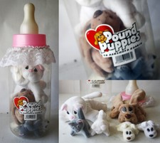 RARE VINTAGE 1996 POUND PUPPIES  KITTYS BOTTLE 1 PARENTS  NEWBORNS NEW 