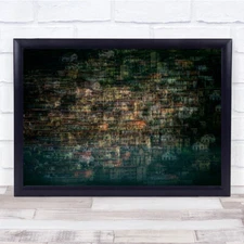 Multi House Creative Edit City Urban Cityscape Skyline Village Wall Art Print