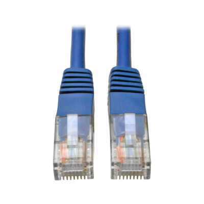 Tripp Lite 2.13M Cat5e RJ45 350MHz Geformtes Patch-Netzwerkkabel - Blau