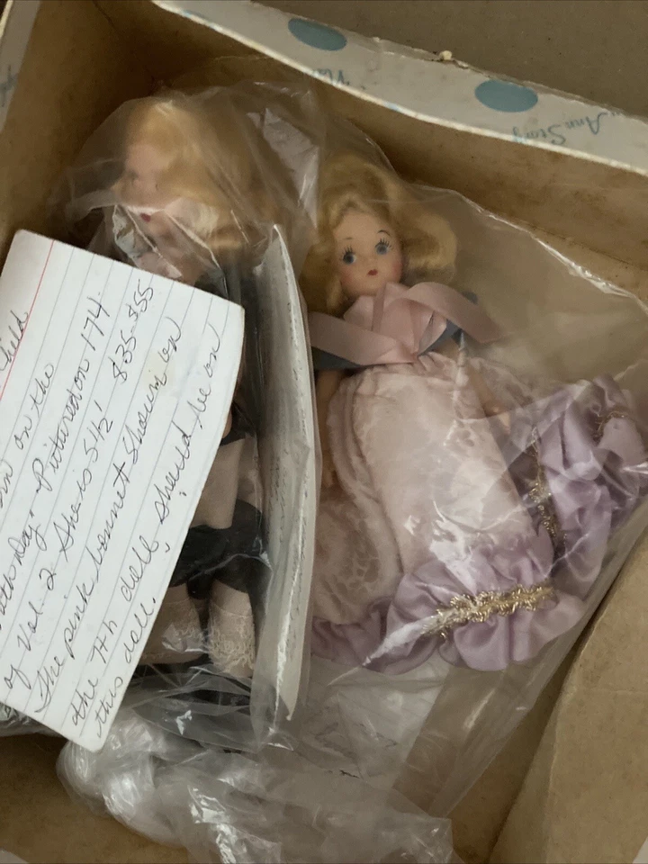 nancy ann storybook dolls Vintage New In Plastic Original Boxes - Image 4 of 4