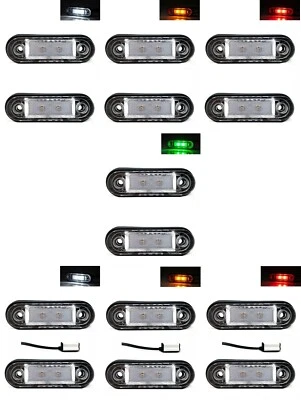 2x LED Umrissleuchte Begrenzungsleuchte 12V 24V E9 für LKW PKW Anhänger Trailer - Bild 1 von 3