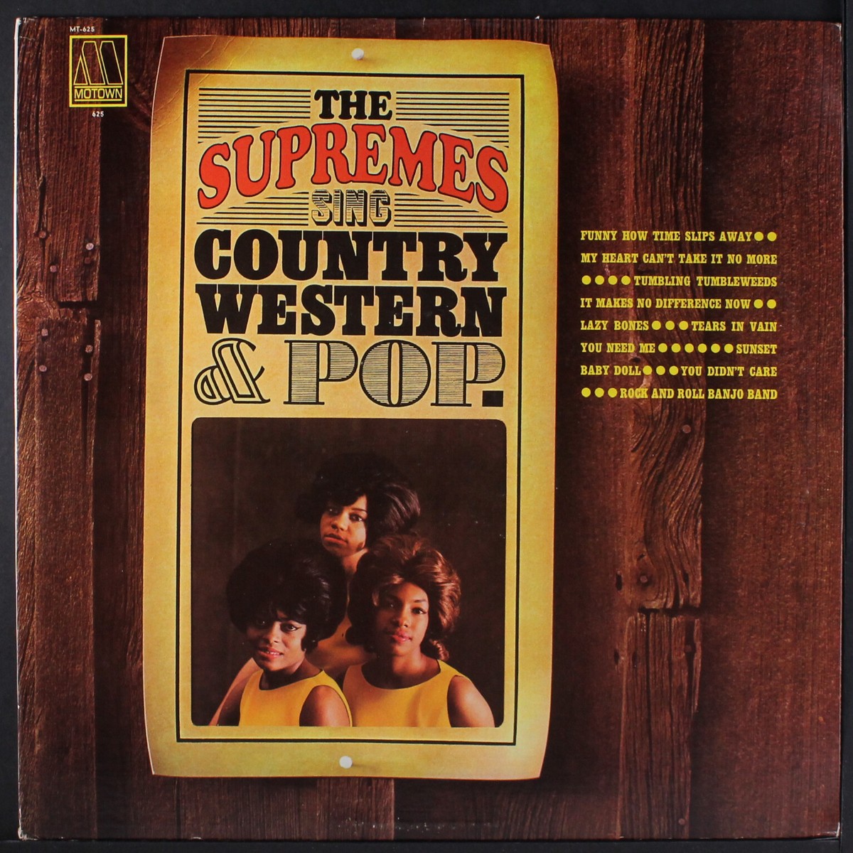SUPREMES: sing country, western pop MOTOWN 12