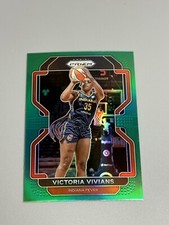 Victoria Vivians 2022 Panini Prizm WNBA Green #136 Indiana Fever