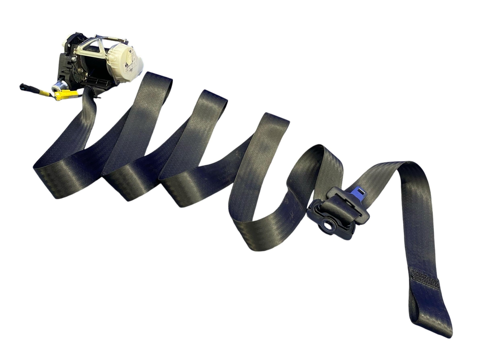 2008-2019 MASERATI GRANTURISMO FRONT RIGHT SEAT BELT RETRACTOR ASSEMBLY BLACK