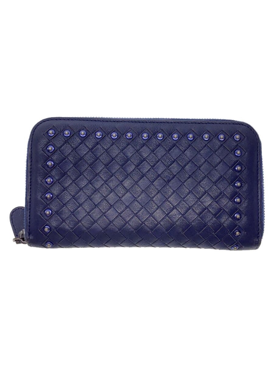BOTTEGA VENETA★Blue Leather Intercciaco Long Wallet BOTTEGA VENETA Long Wallet - Blue | eBay