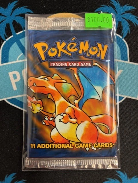 Pokemon Base Set Booster Pack - Charizard A TCGS