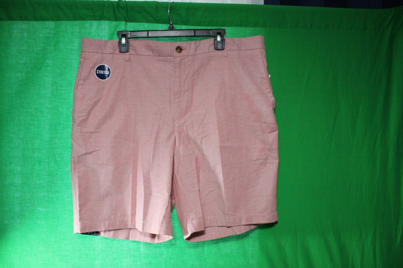 Izod Newport Oxford Shorts Saltwater red Men's Size 40 inseam 9.5 NWT