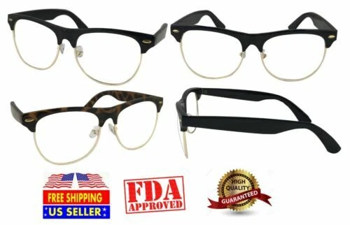 Gafas de Sol Retro Plástico Clubmaster Para Hombres