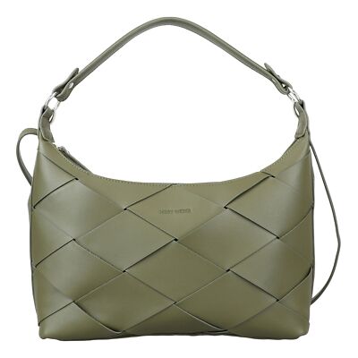 GERRY WEBER Checkers 1.0 Hobo MHZ M Schultertasche Tasche Khaki olivgrün Neu
